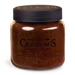 Crossroads 16 oz Banana Nut Bread Candle